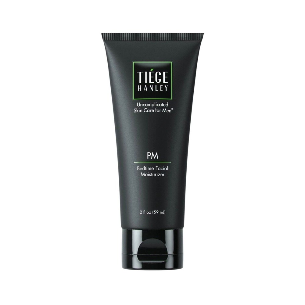 Tiege Hanley PM Moisturizer - Bedtime Facial Moisturizer for Men | 2oz  Sealed